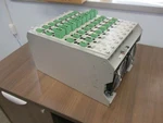Hetronik Plc Rack W/ (8) Output Cards HC510-RK-8-230 Ver. A.2 Used. Fixed Price $4500.00.