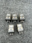 Lot Of 5 - Dayton 1A484E 12VDC Pin 10A General Purpose Relay Socket Mounted. Fixed Price $24.99.