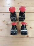 Lot Of (4) Used Siemens 52PX2W2 Emergency Stop Push Button. Fixed Price $49.99.