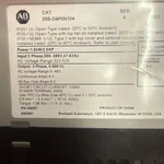 New Wrap Sealed Ab 25B-D4P0N104 Power Flex 525 1.5KW 2HP Ac Drive No Box. Fixed Price $320.00.