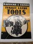 Bardons Oliver Turret Lathe Sales Brochure Catalog Features Specifications 1943. Fixed Price $92.14.
