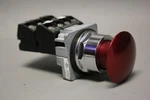 Siemens Oil Tight Red Emergency Push Button 52PP3A2U W/52BAU. Fixed Price $124.99.