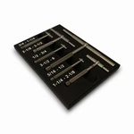 Starrett Telescoping Gauge Organizer Tray Labeled Machinist Storage Holder. Fixed Price $19.99.