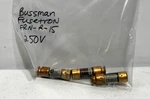 Cooper Bussmann FRN-R-15 Fusetron 15A 600V Time Delay (lot Of 3). Fixed Price $11.88.