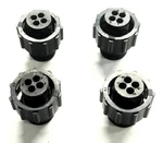 ?amphenol Circular Connector Thermoplastic 206060-1 Lot Of 4 Nos. Fixed Price $24.67.