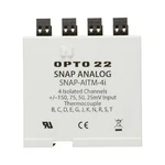 OPTO-22 SNAP-AITM-4I Isolated Channels Thermocouple Or Analog Input Module. Fixed Price $840.00.