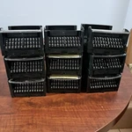 Lot Of 9 Ge Fanuc IC200CHS001C I/o Carrier Barrier Style Module Base. Fixed Price $64.99.