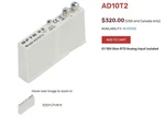 Opto 22 AD10T Rtd Input Module, 5 Vdc Logic Uses Analog Rack - New. Fixed Price $139.95.