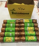 Cooper Bussmann FRN-R-40 40A 250V Cartridge Time-delay Fuses 10-PACK. Fixed Price $35.00.