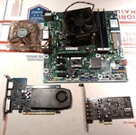 M52) Hp Envy Phoenix 810 Mother #MS-7826 Ver 1.0 With Accessory Boards &. Fixed Price $29.99.