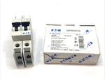 Eaton FAZ-C2/2-NA Miniature Circuit Breaker 2-POLE C-curve 2A 102160. Fixed Price $33.99.