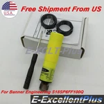 New For Banner Engineering S18SP6FF100Q Photoelectric Switch Sensor Pnp 10-30VDC. Fixed Price $35.50.