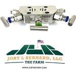 Rosemount, 0305, Integral Manifold 3-VALVE, Pressure Transmitter, 316 Sst, Nos. Fixed Price $395.00.