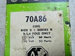 Allen-bradley 70A86 110/120 V Coil For Contactor. Fixed Price $20.58.