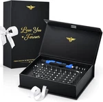 Valentines Day Gifts For Him Men, Precision Screwdriver Set With 57 Bits, Birthd. Fixed Price $28.54.