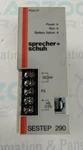 Sprecher+schuh PCU-21 PCU-20 Fabr. Sestep Art Nr 87.290.100-01. Fixed Price $331.58.