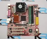 Micro-star MS-6738 System Motherboard N1996 W/ Fan CMDP5-6I31D-A1. Fixed Price $134.99.