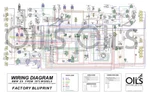 Bmw 2500CS 3.0CSL - Electric Diagram Cable List 34X22 Blueprints. Fixed Price $165.00.