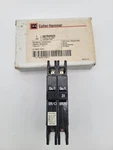 Cutler-hammer QCR2020 Circuit Breaker Amp 240 Vac Pole Din Rail Mount Nos. Fixed Price $70.00.