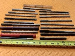 Lot Of 18 Hss Chucking Reamers Around 3/8" Dia. Milling Lathe Tooling Tools. Fixed Price $49.99.