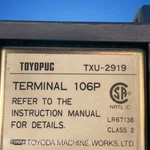 Toyopuc TXU-2919 Remote I/o Terminal Usip. Fixed Price $72.00.