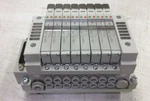 Smc VV5Q11-08-DAL01089 Station Pnuematic Air Manifold Base W/solenoid VALVE.9B. Fixed Price $124.99.