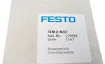 Festo Frm-d-midi 170685 Pneumatic Branching Distribution Block Nib. Fixed Price $39.95.