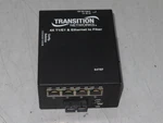 Transition Networks Media Converter 4X T1/E1 To Fiber S4TEF1013-100. Fixed Price $150.00.