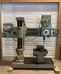 Giddings & Lewis Machine Tool Co. Radial Arm Drill 4 X9 Column 2R 220VAC 3PH. Fixed Price $9999.99.