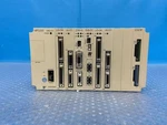 Yaskawa MP2200 Motion Controller Rack JEPMC-BU2200 LIO-04 AI-01 System Used. Fixed Price $987.25.