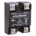 Crydom Solid State Relay, 18 To 36VAC, 50A A2450E. Fixed Price $80.00.