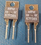 Qty: 10 Airpax 67F085 Thermostats Sub-min (TO-220) Free Ship. Fixed Price $40.00.