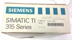 *new* Siemens Simatic TI315-10S Module 60 Day Warranty!. Fixed Price $96.00.