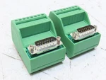 (qty 2) Phoenix Contact VIP-2/SC/D15SUB/M Interface Module D-sub 15-PIN 2315120. Fixed Price $19.99.