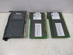 Lot Of 3 Allen Bradley Ab Modules PLC-2 I/o Adapter 1771-AL & (2) 1771-IAD/D. Fixed Price $99.95.