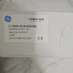 1PC New For Ge Fanuc IC200ALG331-JD Analog Output. Fixed Price $400.00.