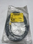 Turck Vbrs 4.4-2RK-4T-1/1 Two Branch Daisy Chain Cordset, M12. Fixed Price $16.22.