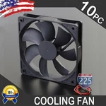 10PC 6" Square Cooling Fan With 1" Depth 12 Volt Rotary Amplifier Computer Quiet. Fixed Price $54.99.