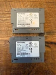 Lot Of 2 Allen-bradley 1734-0W4 Series C Relay Output Module. Fixed Price $49.00.