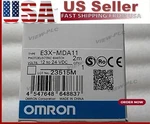 1PC Omron E3X-MDA11 E3XMDA11 Sensor New Fast Shipping Us Free Tax. Fixed Price $80.37.