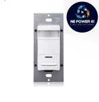 Leviton ODS10-IDW Occupancy Sensor Pir Wall Switch, 2100SF, 120-277V White. Fixed Price $29.99.