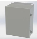 Saginaw SCE14128CHNF 14X12X8 Continuous Hinge Enclosure (new). Fixed Price $99.00.