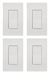 (4 Pack) Sylvania Smart+ Bluetooth Wall Switch Works With Amazon Alexa, Google. Fixed Price $34.77.