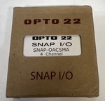 OPTO-22 SNAP-IDC5MA 4-CH Isolated 10-32 Vdc/vac Digital Input Module With Switch. Fixed Price $209.77.