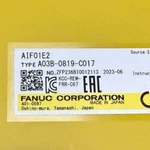 Fanuc A03B-0819-C017 AIF01E2 Plc Module No Box, But Unused Item. 1PCS. Fixed Price $259.60.