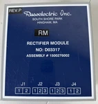 Russelectric Rectifier Module D03317 1500276002 Rev.p. Fixed Price $699.99.
