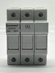 Bussmann CHCC3D 3-POLE Fuse Holder, 30A 600V. Fixed Price $12.50.
