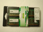Wintec Value 4GB Set X 2GB PC2-6400 DDR2 240-PIN Non-ecc Dimm 3VT8005U9-4GK. Fixed Price $15.00.