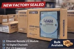 Advantech ADAM-6052 Ethernet Remote I/o Module Plc 16-CHANNEL New Factory Sealed. Fixed Price $170.00.