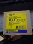 Square D QO2125 Amp Circuit Breaker. Fixed Price $65.00.
